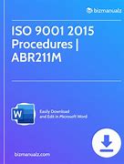 Image result for ISO 9001 Procedures