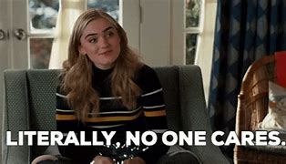 Image result for No One Cares Meme GIF