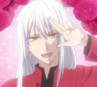 Image result for Cute Anime Boy with White Hair