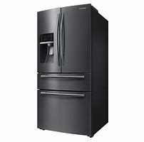 Image result for Black Stainless Steel Fridge