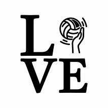 Image result for Volleyball Love SVG