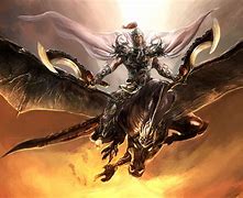 Image result for Knight Riding Dragon