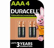 Image result for Rechargeable AAA Batteries 4 Pack