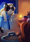 Image result for Animated Grumpy Cat