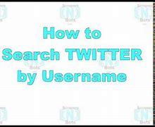 Image result for Twitter Search People by Name