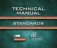 Image result for Technical Manual AABB