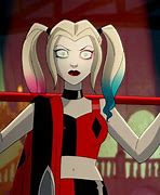 Image result for Harley Quinn Without Makeup Batman Animated
