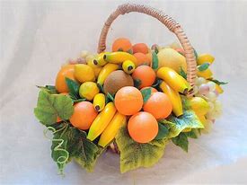 Image result for Artificial Fruit Basket Centerpiece