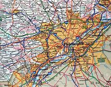 Image result for Map of Danville and Philadelphia PA