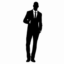 Image result for Business Man Silhouette White