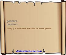Image result for gestero