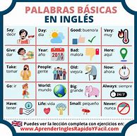 Image result for Palabras En Ingles Y Espanol