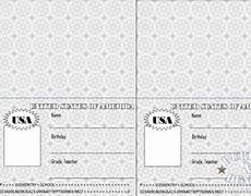 Image result for Reading Passport Template
