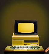 Image result for Yellow Computer Vintage