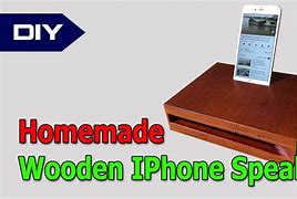 Image result for Wooden iPhone Amplifier
