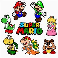 Image result for Mario Brothers Clip Art Free