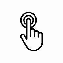 Image result for Finger Touch Icon