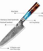Image result for Genuine Damascus Steel Knives