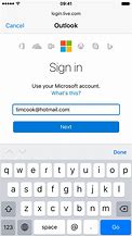 Image result for Hotmail On iPhone