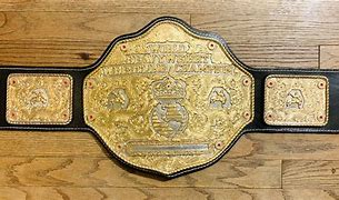 Image result for WCW Big Gold Championship Belt