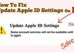 Image result for Update Your Apple ID Settings