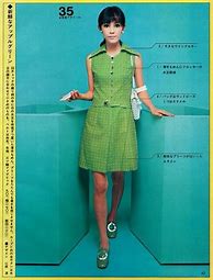 Image result for 60s Japanese Fashion