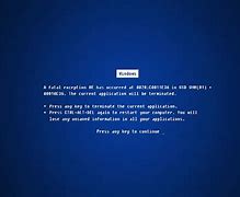 Image result for Custom Blue Screen of Death