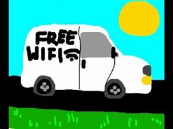 Image result for Free Wifi Van