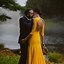 Image result for Mustard Yellow Gown