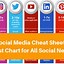 Image result for Social Media Cheat Sheet