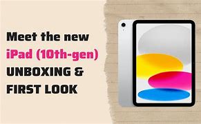 Image result for iPad 10th Generation Unboxed