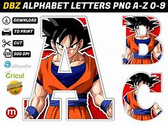 Image result for Dragon Ball Z Letters