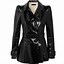 Image result for Patent Leather Jacket Styling
