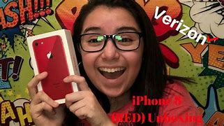 Image result for Red iPhone 8 Plus with Clear Case