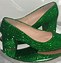 Image result for Green High Heels Shoes