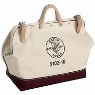 Image result for Canvas Leather Tool Bag