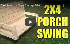 Image result for How to Hang Porch Swing