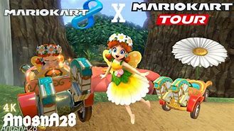 Image result for Fairy Daisy Mario Kart Tour