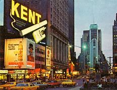Image result for New York City Night with People Walking Wallpaper
