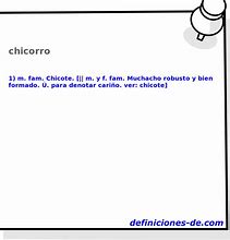 Image result for chicorro