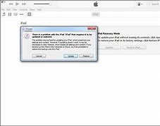 Image result for Restore iPad in Recovery Mode iTunes