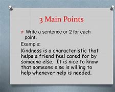 Image result for What Is the Main Point