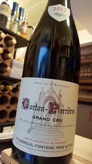 Image result for P Dubreuil Fontaine Corton Perrieres