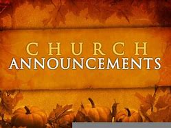 Image result for Church Announcement Pics