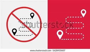 Image result for No GPS Tracking Icon