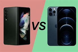 Image result for Galaxy Z Fold3 vs iPhone 12 Pro Max