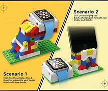 Image result for LEGO Apple Watch Charge Holder
