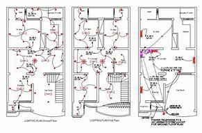Image result for House Electrical Plan Layout Drawing