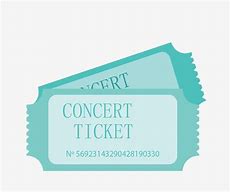 Image result for Concert Ticket Clip Art