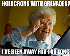 Image result for Grandma Grenade Meme